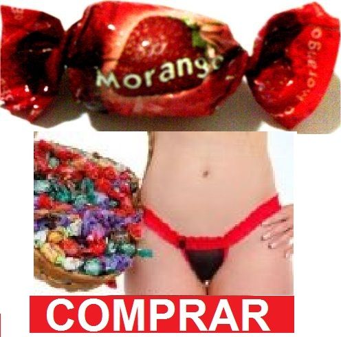 Calcinha Morango Bombom