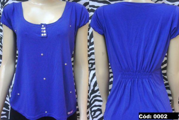 010 - Blusa várias cores e estampas
