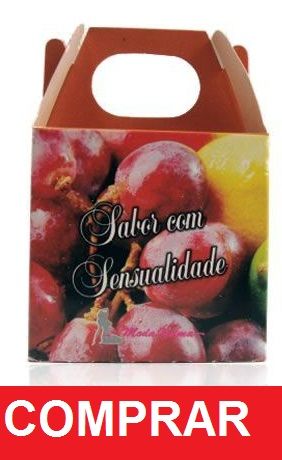 Calcinha na caixinha Tutti-Frutti