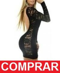 Vestido Rendado lado