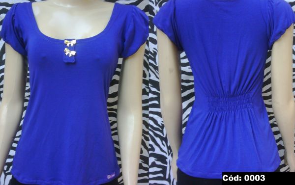 013 - Blusa várias cores e estampas